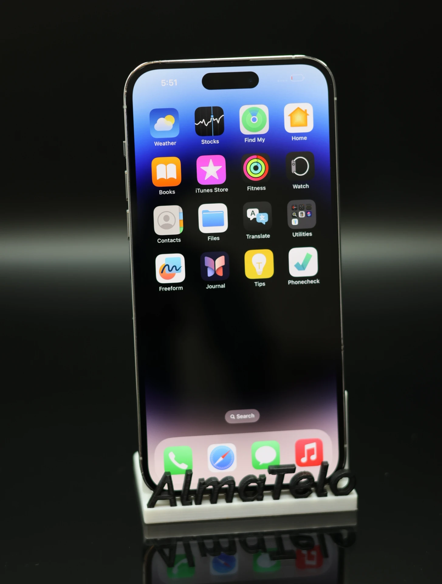 Apple iPhone 14 Pro Max 128 GB Silver 100% 