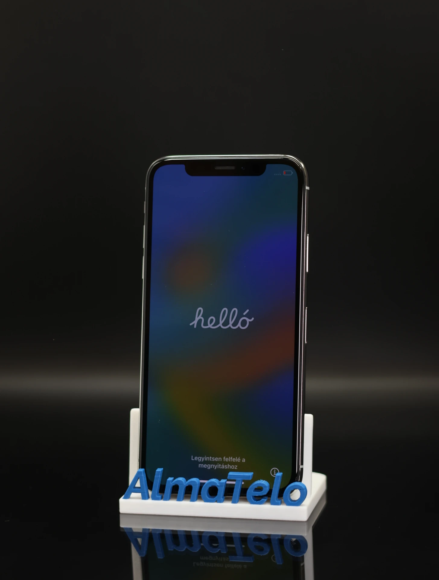 Apple iPhone X 64 GB Silver 100%