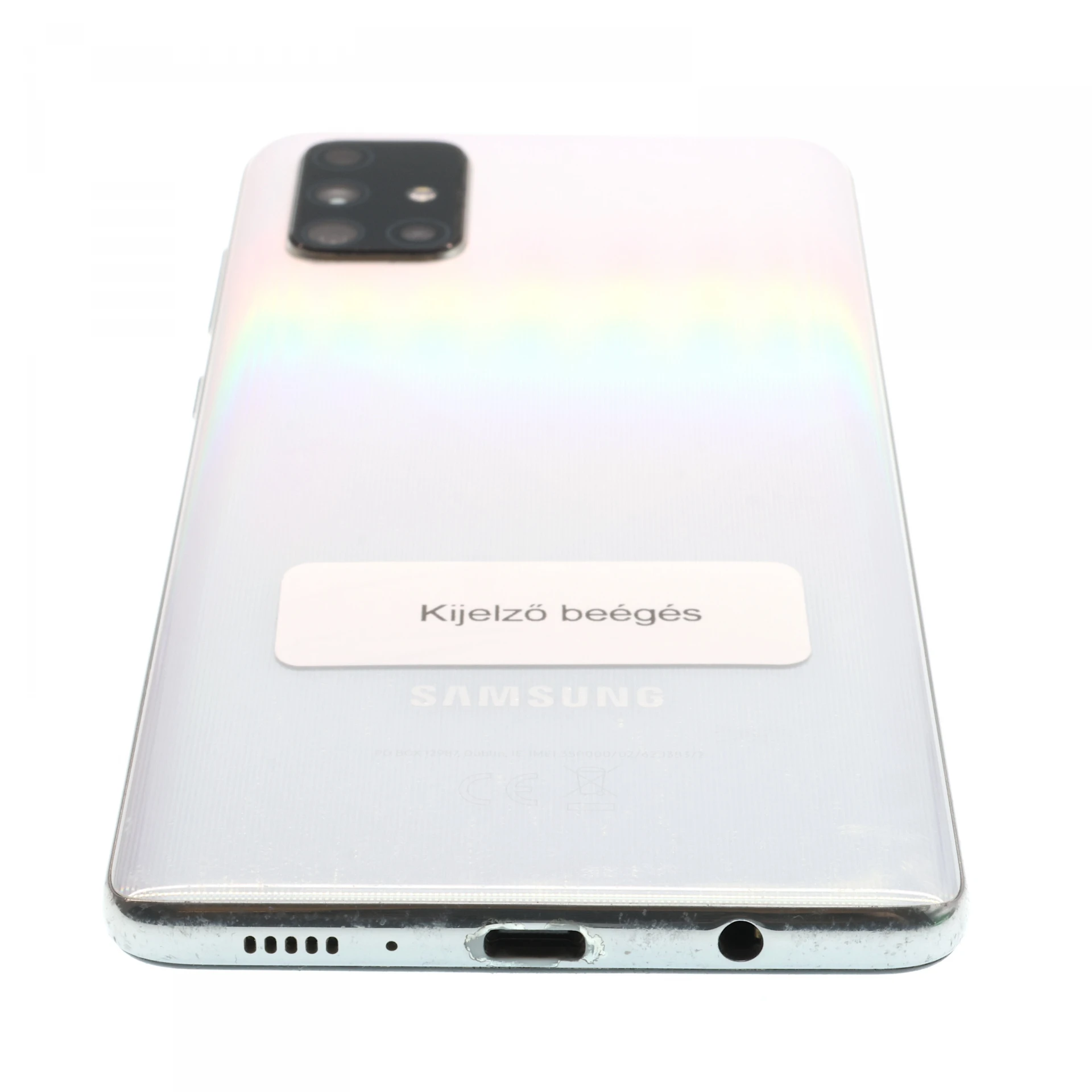 Samsung Galaxy A71 128 GB Prism Crush Silver 