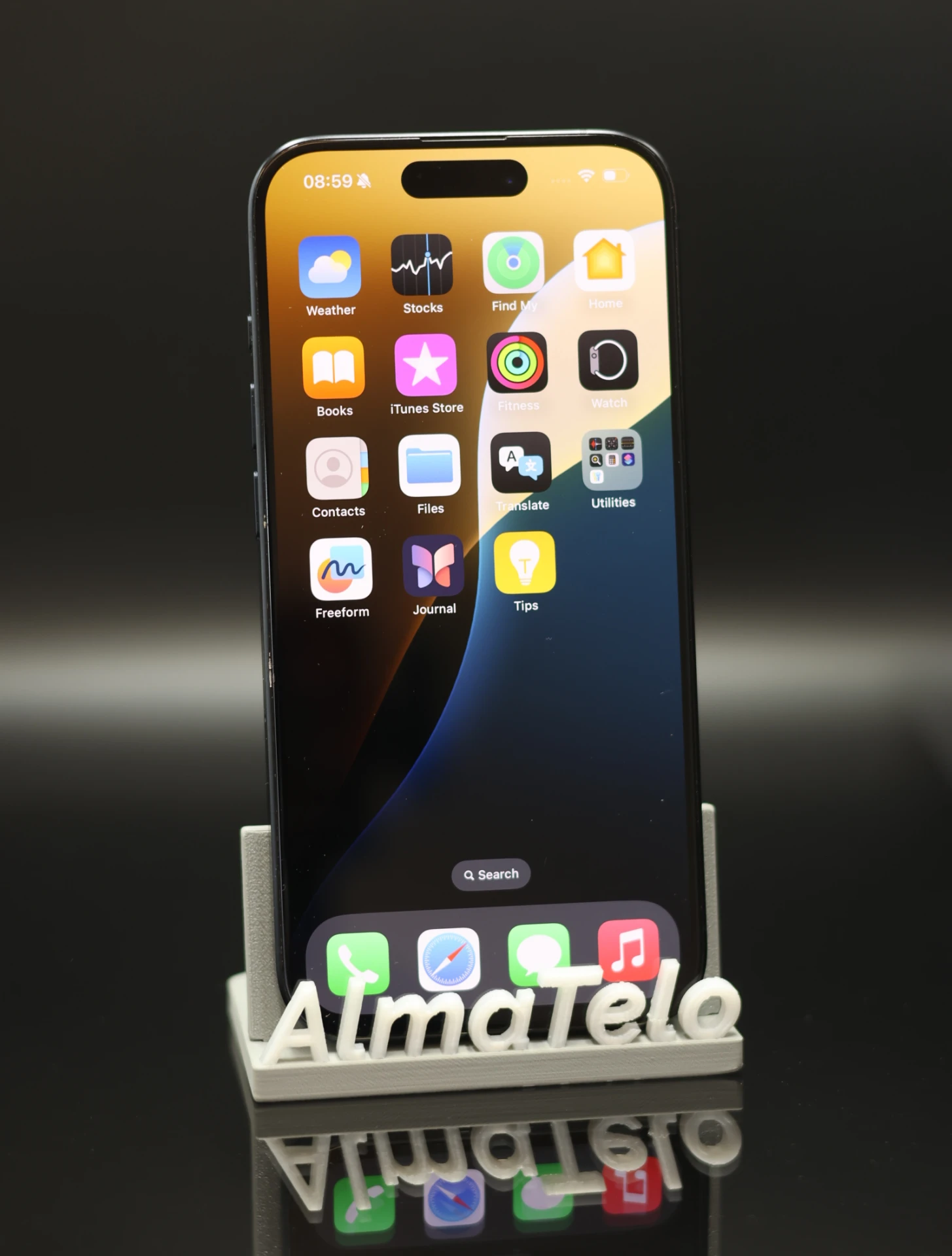 Apple iPhone 15 Pro 128 GB Blue Titanium 90% 