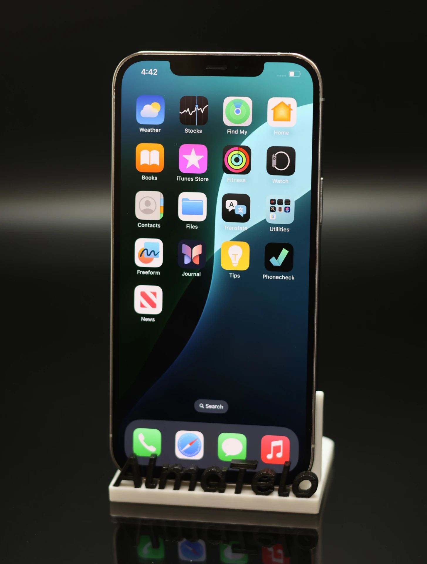 Apple iPhone 12 Pro Max 256 GB Silver 100% 