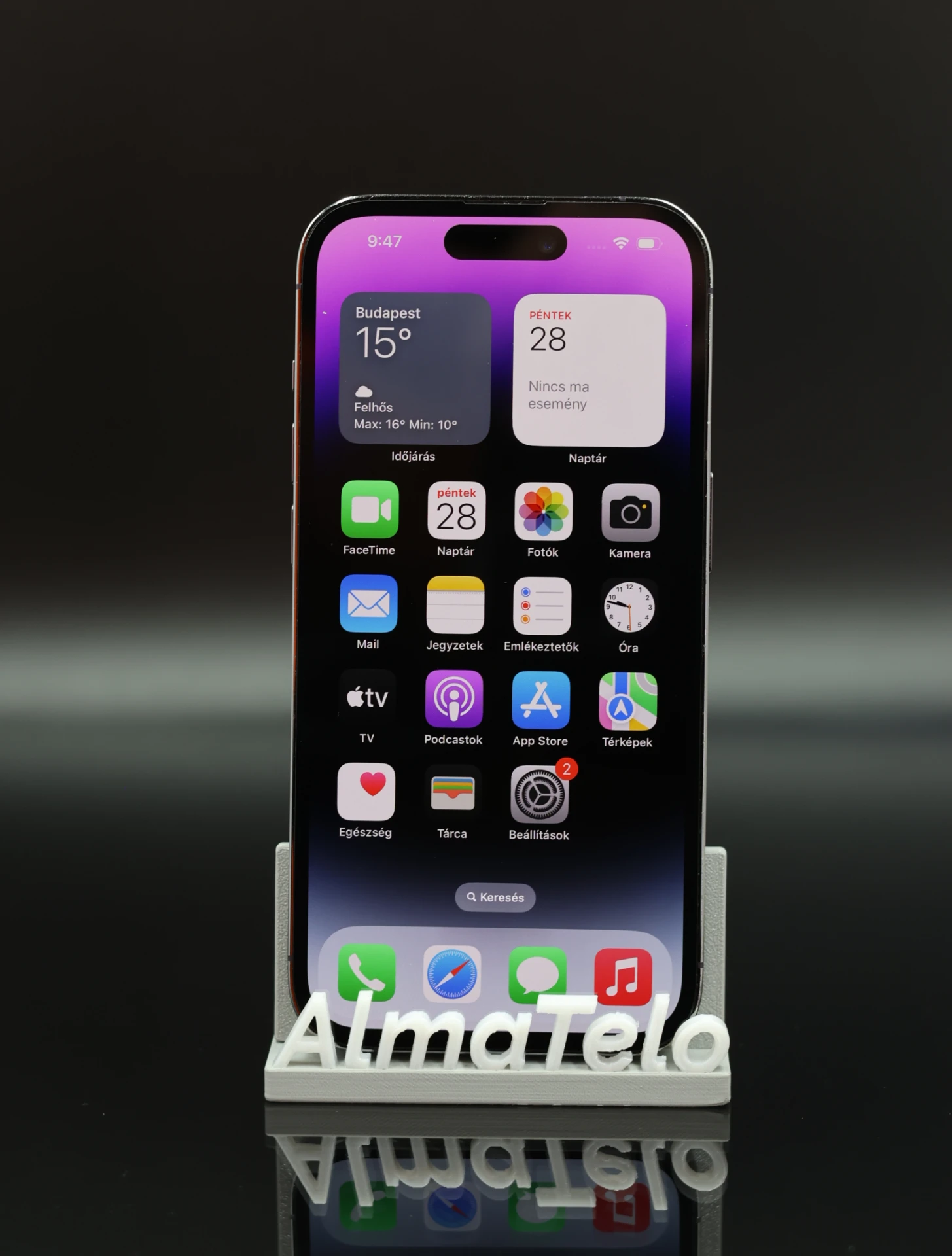 Apple iPhone 14 Pro 128 GB Deep Purple 100% 