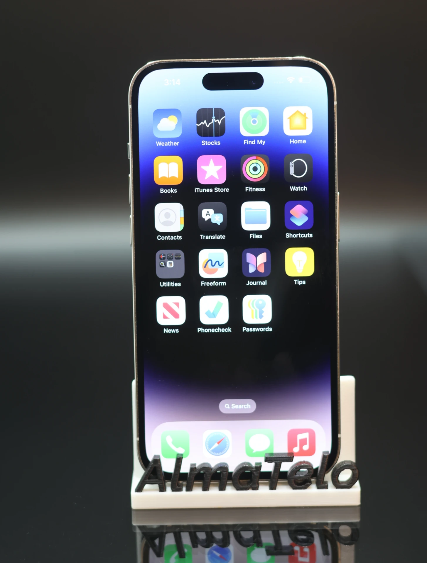 Apple iPhone 14 Pro 128 GB Silver 100% 