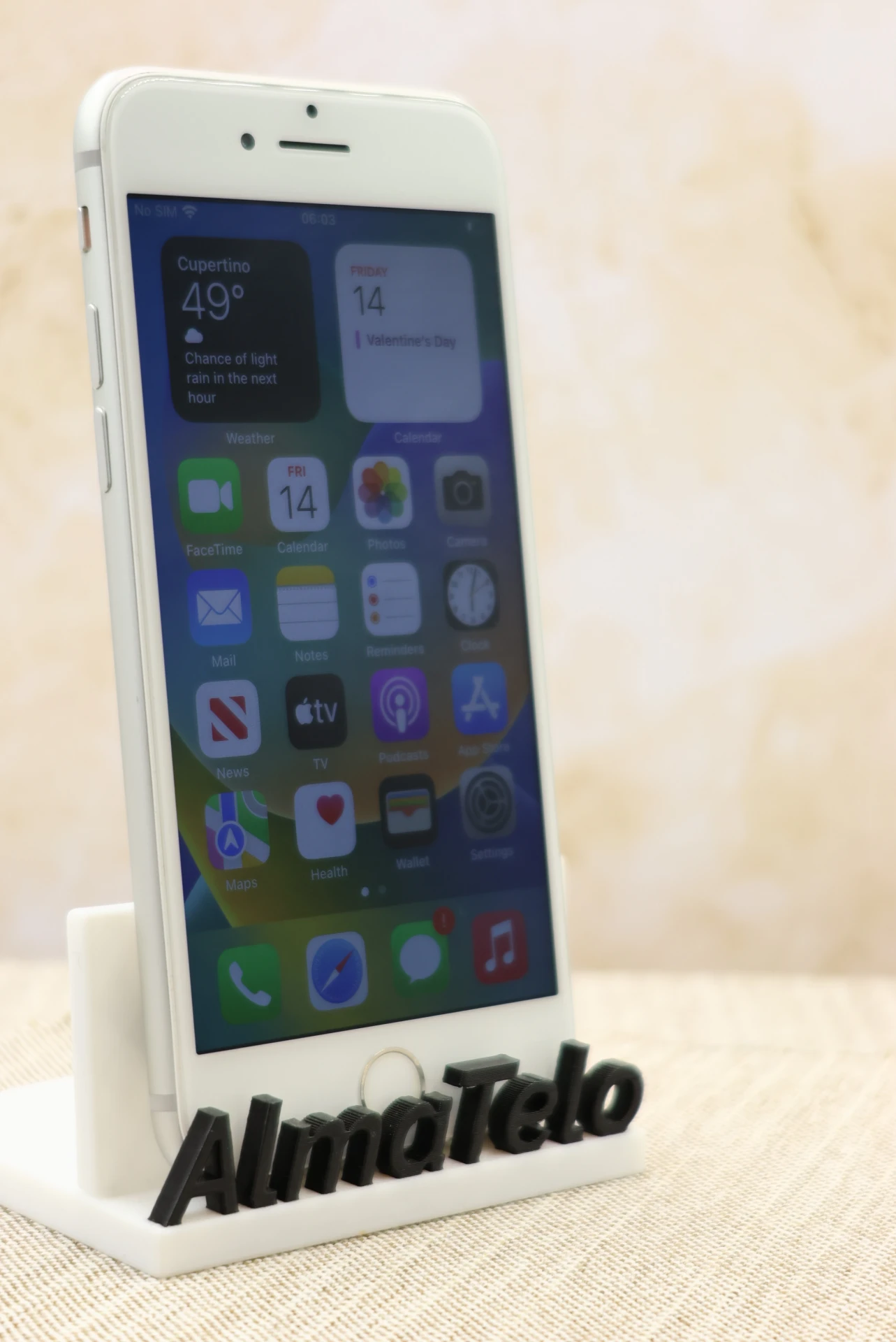 Apple iPhone 8 64 GB Silver 100% 