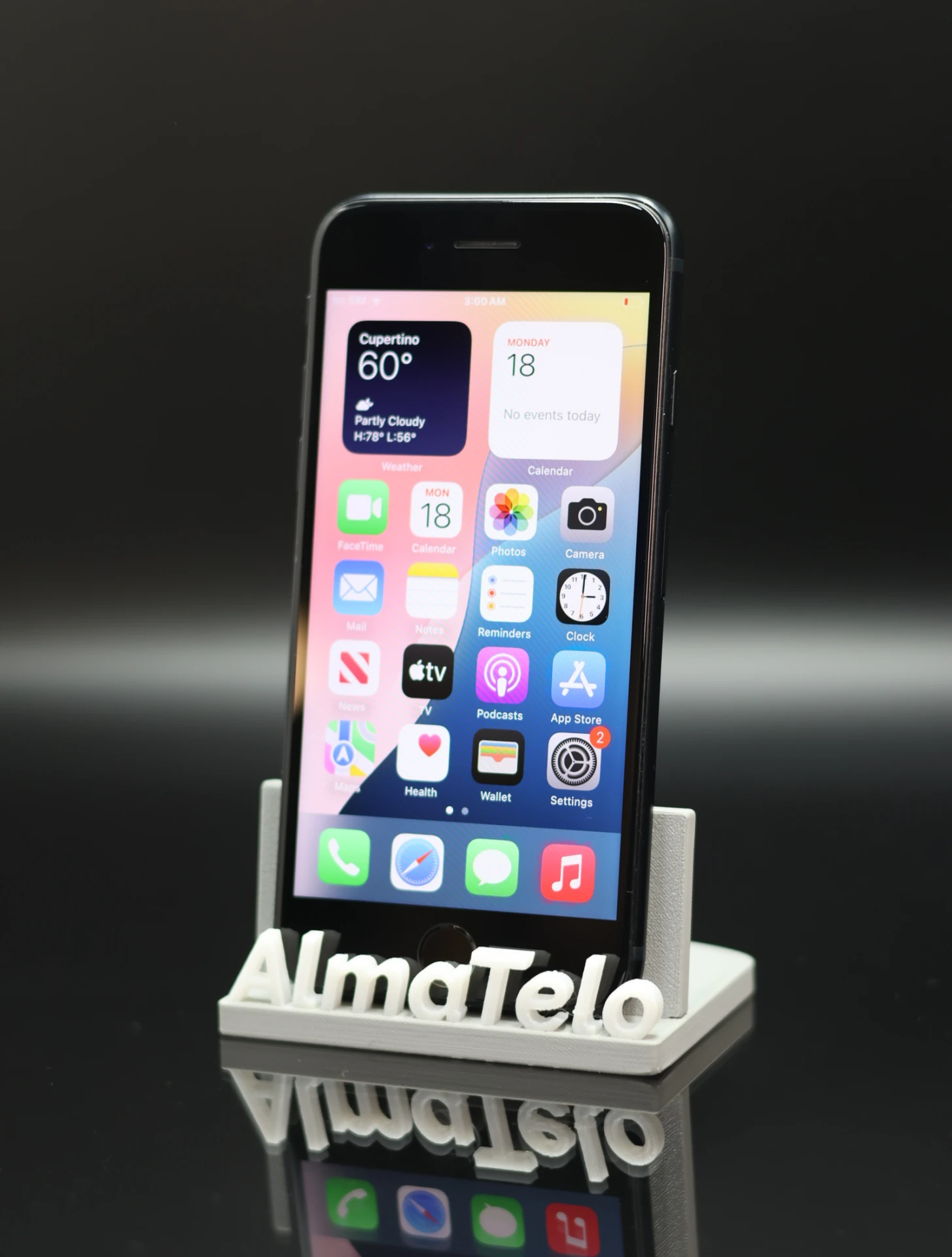 Apple iPhone SE (2022) 64 GB Midnight 100% 