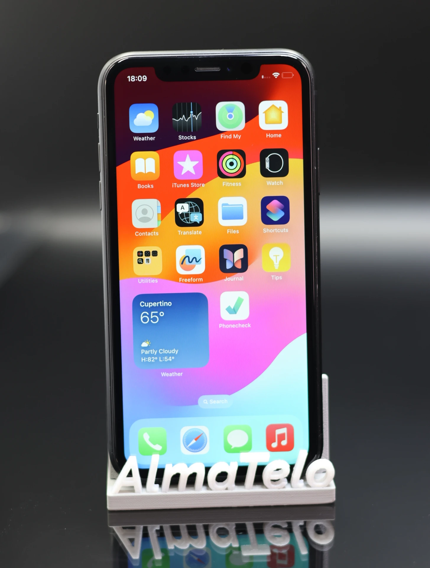Apple iPhone XR 64 GB Black 100% 