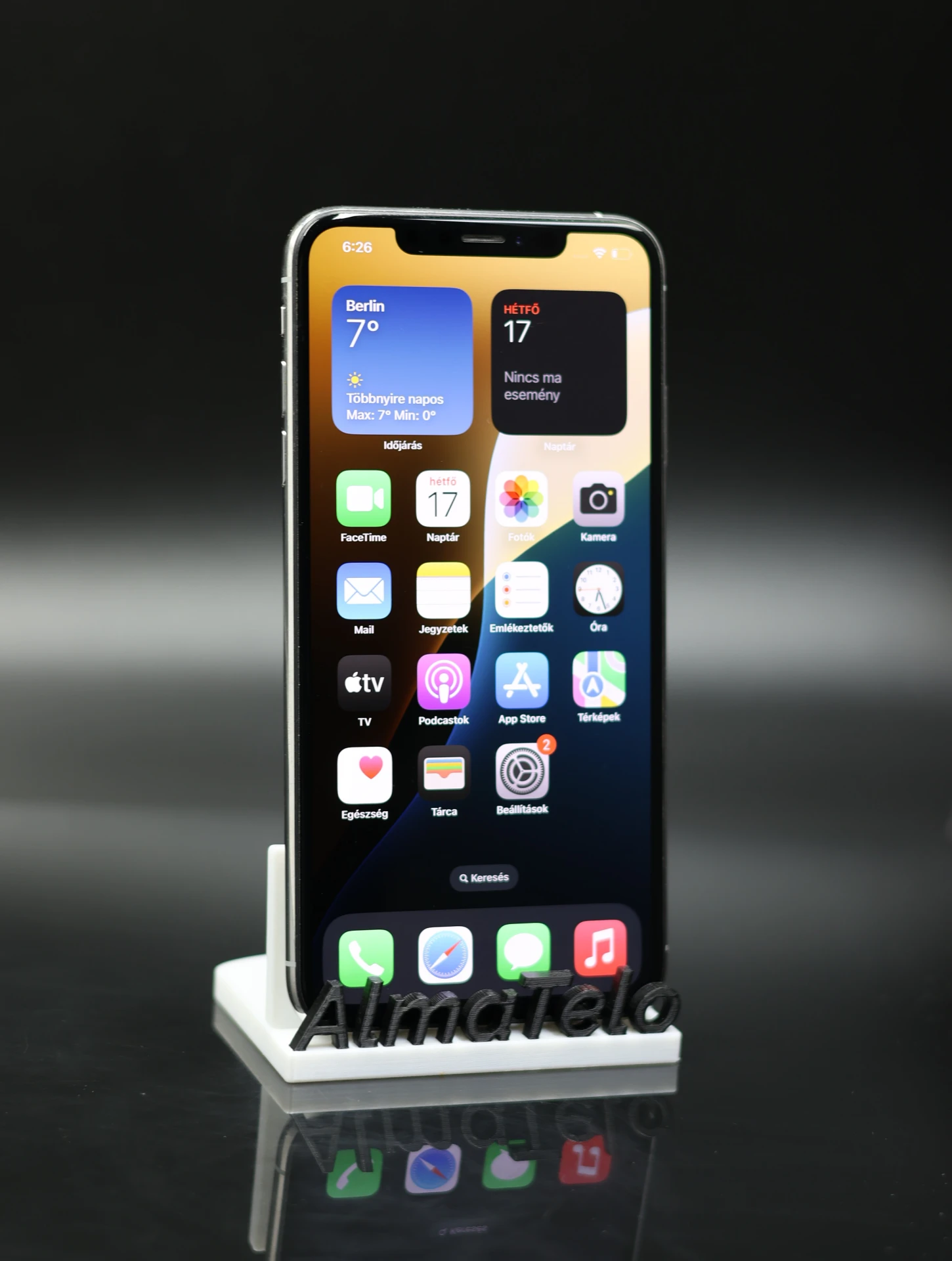 Apple iPhone XS Max 64 GB Silver 100% 