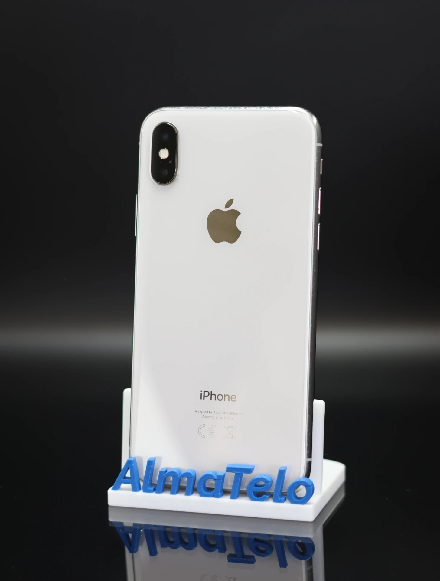Apple iPhone X 256 GB Silver 100% 