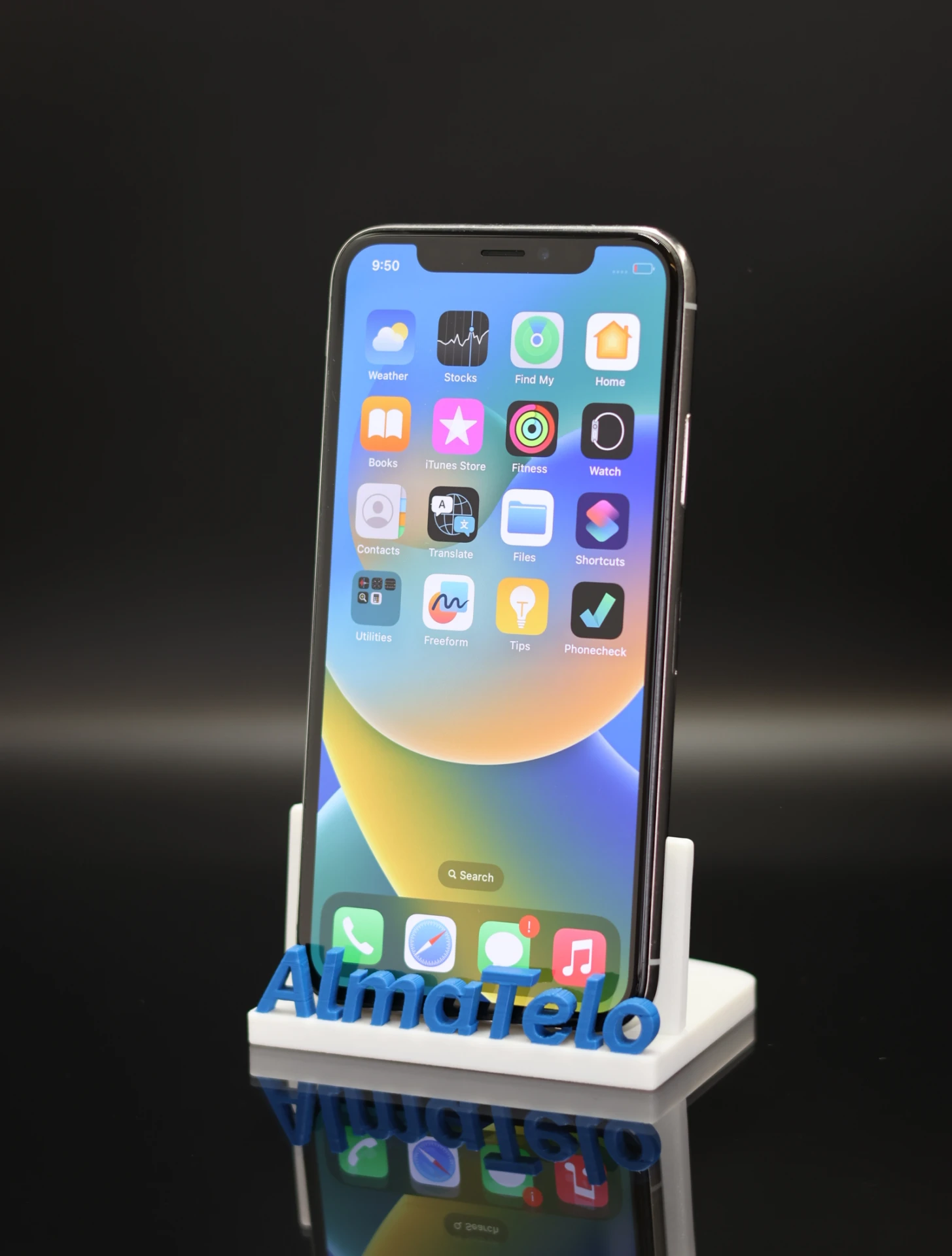 Apple iPhone X 256 GB Silver 100% 