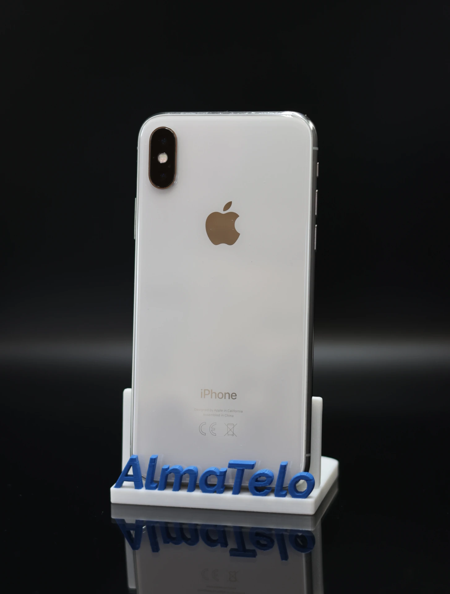Apple iPhone X 64 GB Silver 100% 