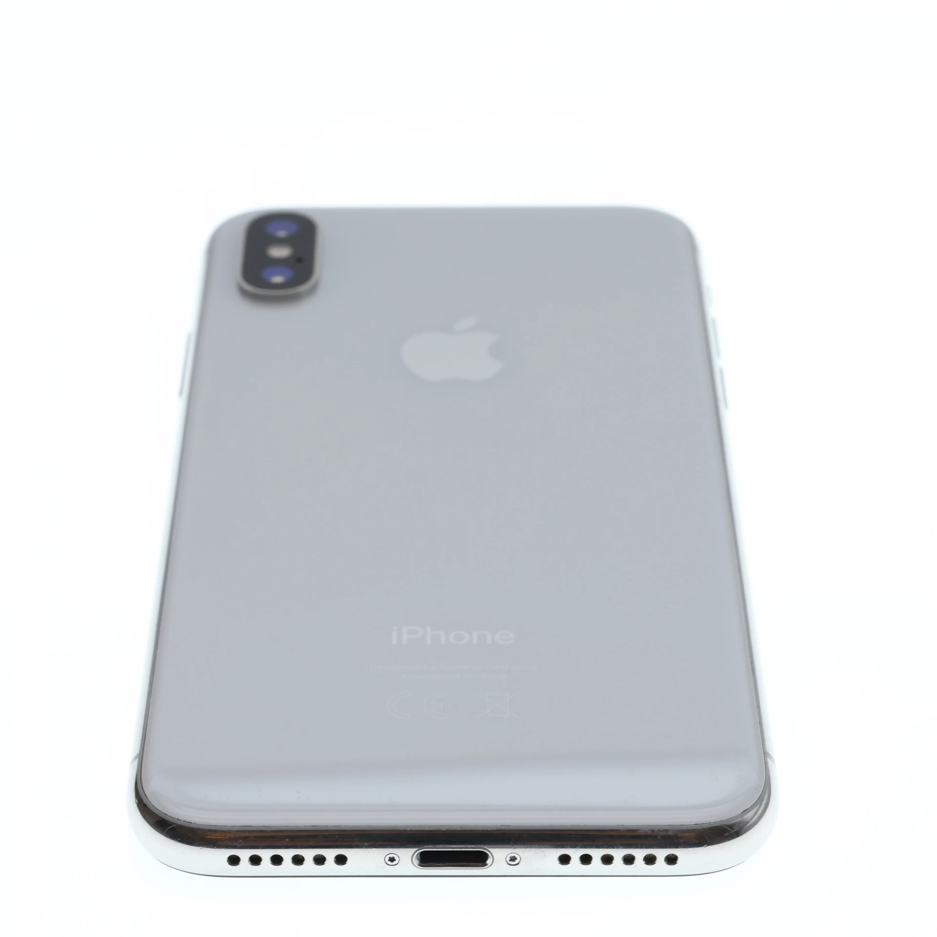 Apple iPhone X 64 GB Silver 100% 