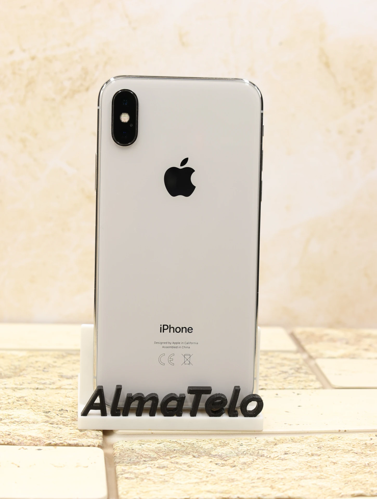 Apple iPhone X 64 GB Silver 93% 