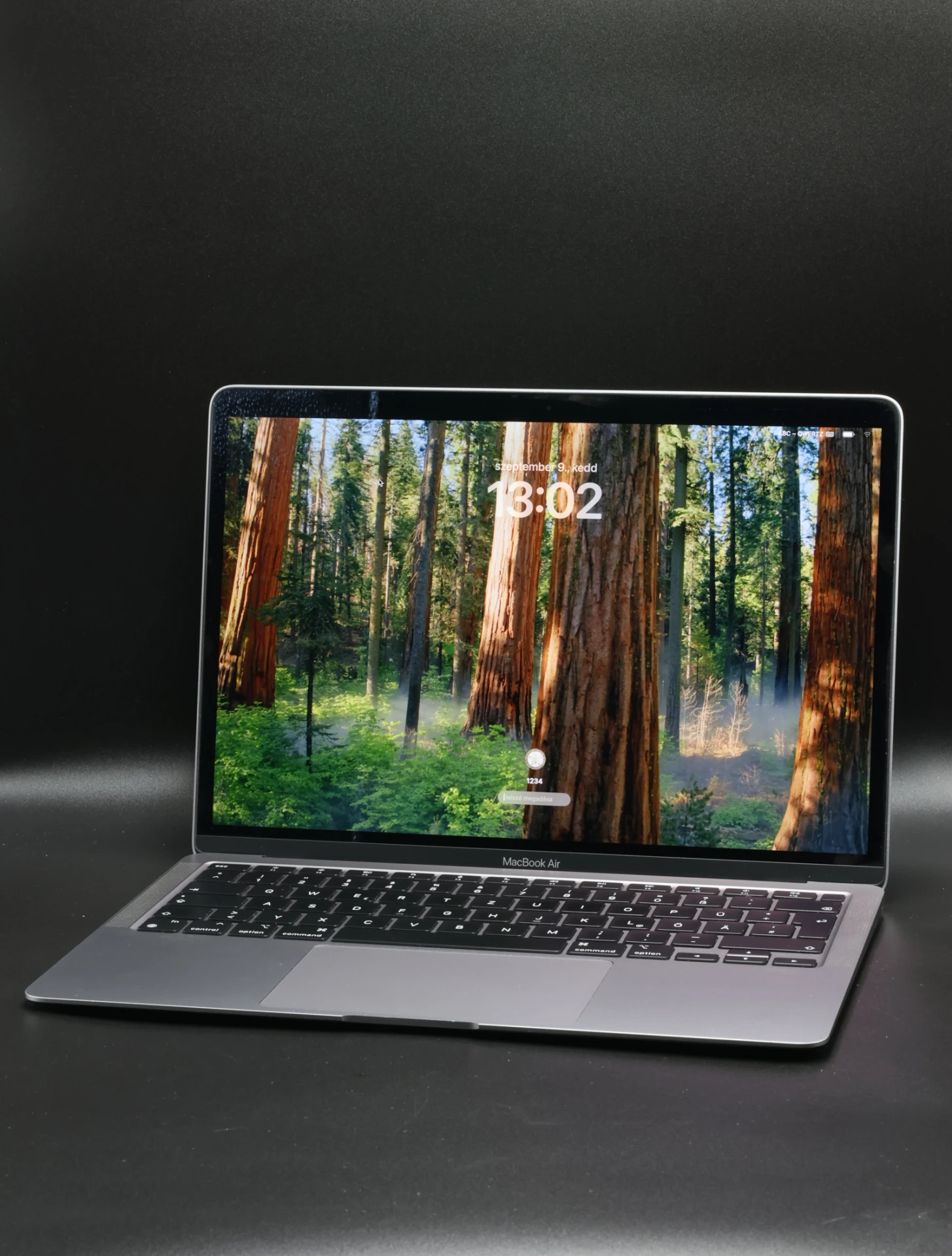 Apple MacBook Air 13″ 2020 M1 256 GB SSD 8 GB RAM Space Gray 88% EU Bill 