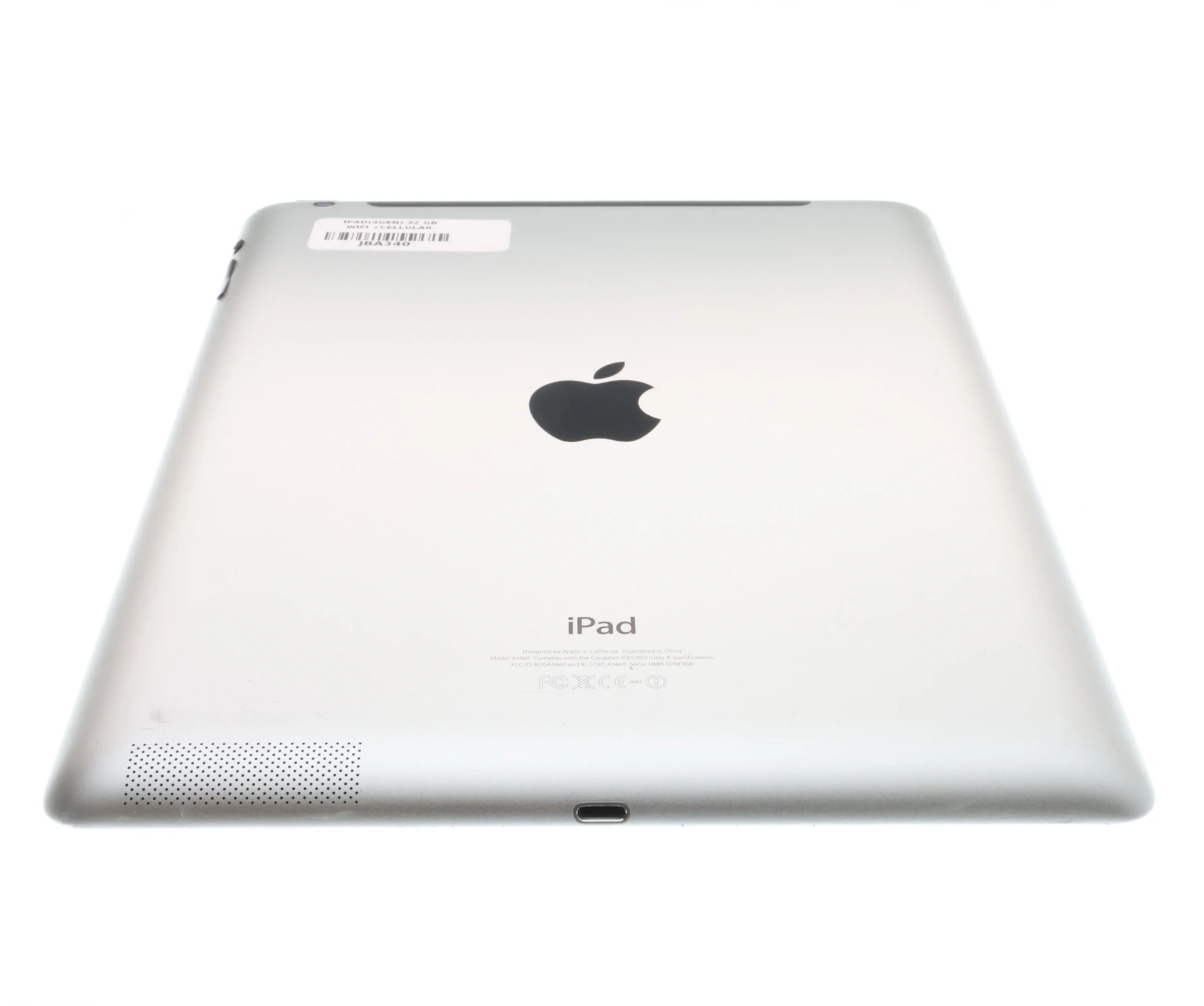 Apple iPad (4.generáció) 9,7" Wifi +Cellular A1460 32 GB 