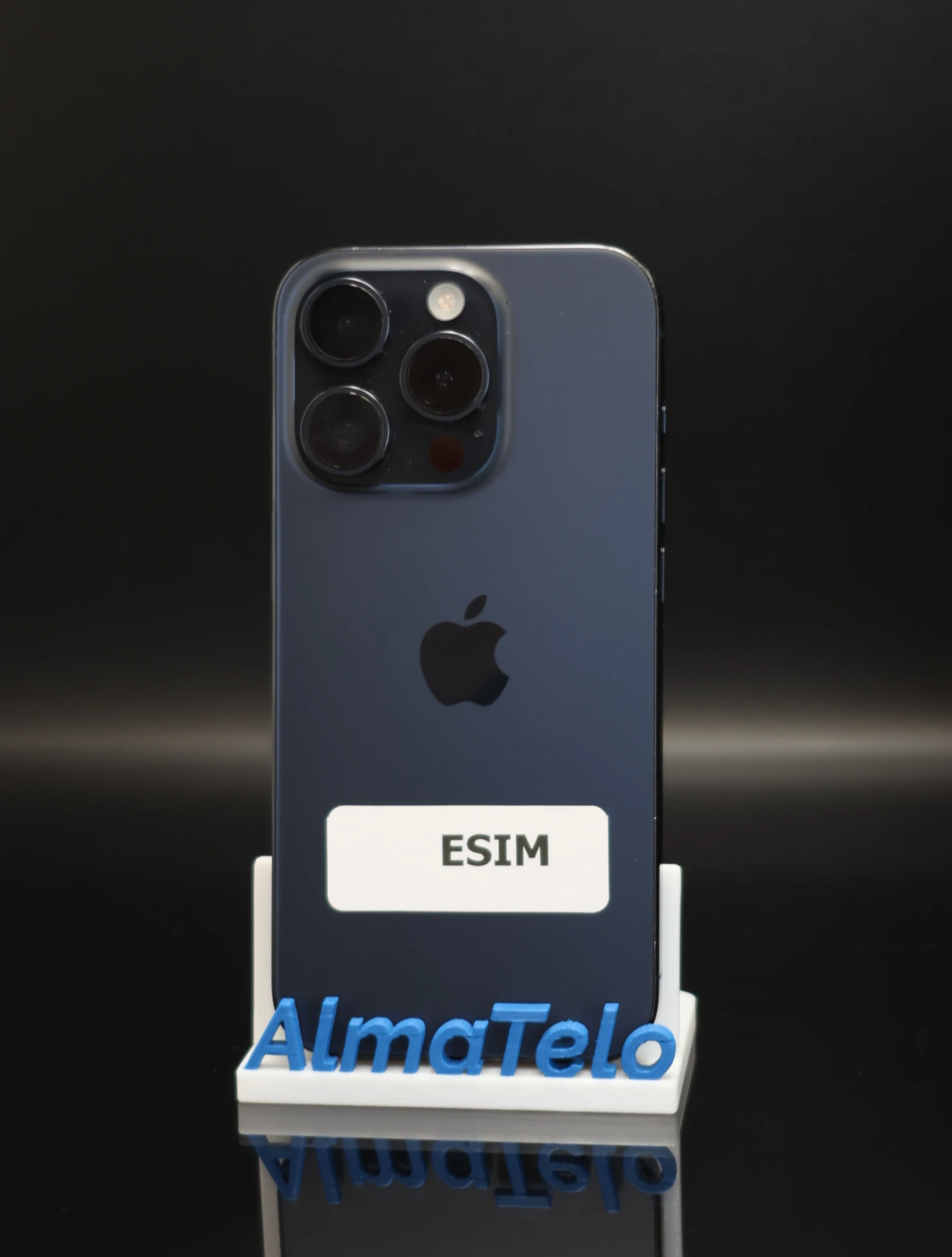 Apple iPhone 15 Pro eSIM 256 GB Blue Titanium 100% 